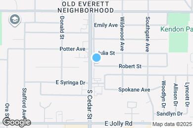 Map image of the property - 4621 S Cedar St