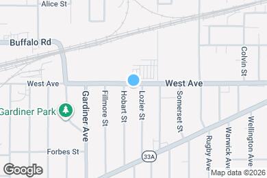 Map image of the property - 367 West Ave
