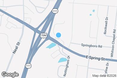 Map image of the property - 1424 Spring Pointe Ln