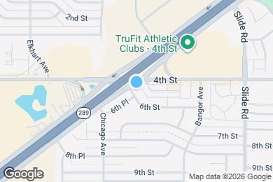 Map image of the property - 5442 6th St