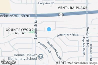 Map image of the property - 8512 Liberty Dr NE