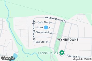 Map image of the property - 10524 Secretariat Dr