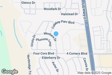 Map image of the property - 400 Montara Dr