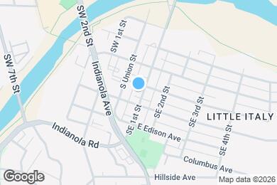 Map image of the property - 1708 SE 1st St