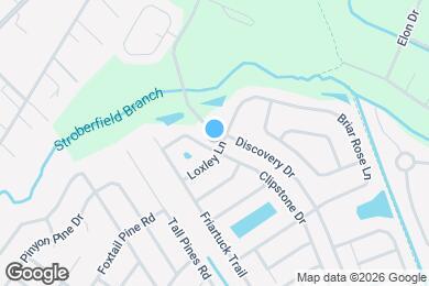 Map image of the property - 2024 Clipstone Dr