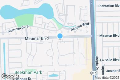 Map image of the property - 8273 SW 25th Ct