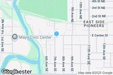 Map image of the property - 704 E Center St