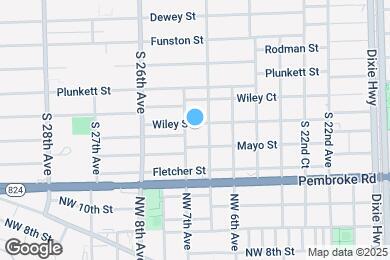 Map image of the property - 2468 Wiley St