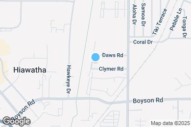 Map image of the property - 1235 Thiher Dr