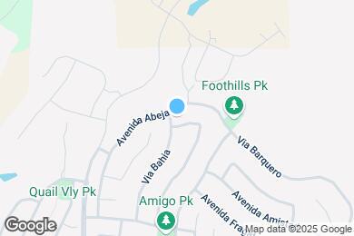 Map image of the property - 807 Via Bahia