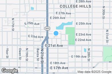 Map image of the property - 2304 E 22nd Ave.