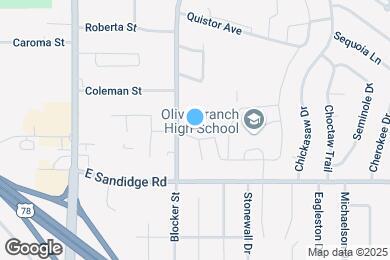 Map image of the property - 9296 Brooks Dr