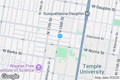 Map image of the property - 2017 N 16th St
