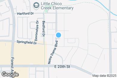 Map image of the property - 1883 Notre Dame Blvd