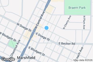 Map image of the property - 513 N Maple Ave