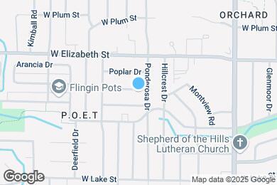 Map image of the property - 2405 Tamarac Dr