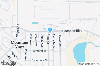 Map image of the property - 3012 Pacheco Blvd