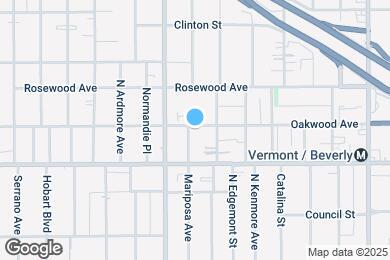 Map image of the property - 338 Mariposa Ave