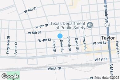 Map image of the property - 319 N Doak St