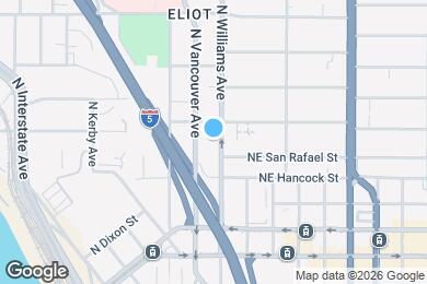 Map image of the property - 2027 N Williams Ave