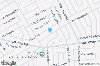 Map image of the property - 1371 Via Manzanas