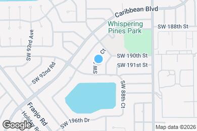 Map image of the property - 19101 SW 89th Ct