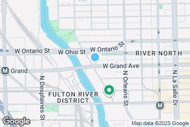 Map image of the property - 424 W Grand Ave