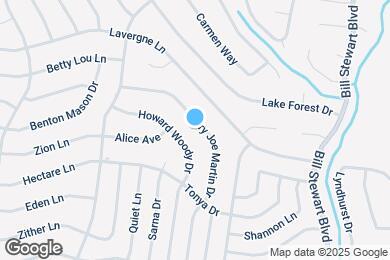 Map image of the property - 128 Mary Joe Martin Dr