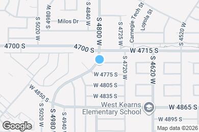 Map image of the property - 4801 W 4745 S