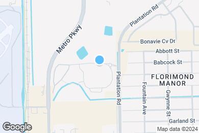 Map image of the property - The Carlton of Fort Myers