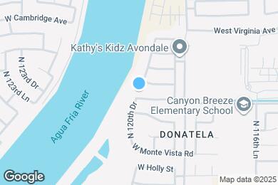 Map image of the property - 12018 W Vernon Ave