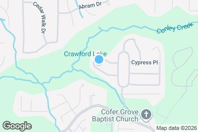 Map image of the property - 2010 Redwood Trace