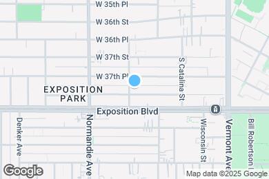 Map image of the property - 1293 1/2 W 37th Dr