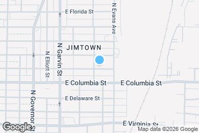 Map image of the property - 708 E Maryland St