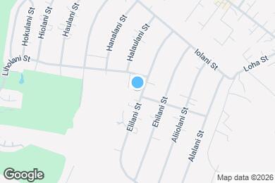 Map image of the property - 264 Elilani St