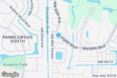 Map image of the property - 7940 NW 9th St