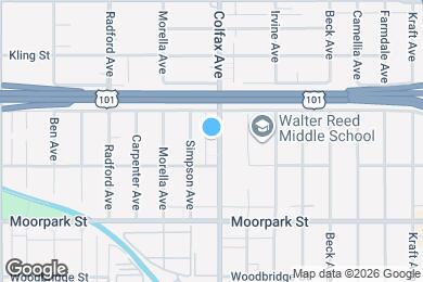 Map image of the property - 4529 Colfax Ave