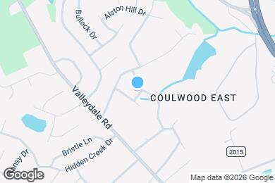 Map image of the property - 1003 Valley Ridge Rd