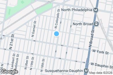 Map image of the property - 2432 N 17th St