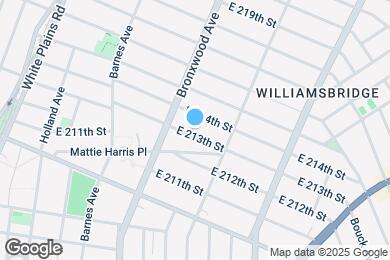 Map image of the property - 929 E 213th St