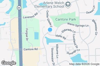 Map image of the property - 2764 Cedar Glade Rd