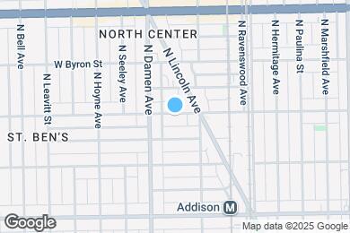 Map image of the property - 1949 W Grace St
