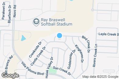 Map image of the property - 2413 Castle Creek Dr