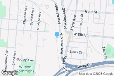 Map image of the property - 2430 Maryland Ave