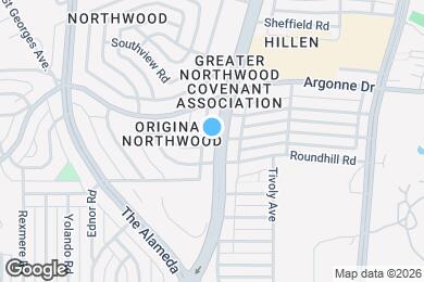 Map image of the property - 4006 Loch Raven Blvd