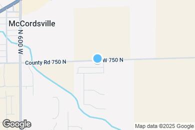Map image of the property - 5767 County Road W 750 N