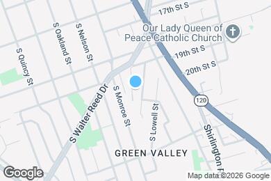 Map image of the property - 2001 S Lorton St