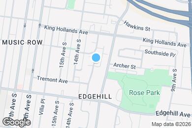Map image of the property - 1016 13th Ave S