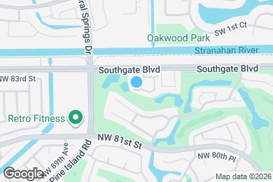 Map image of the property - 8656 S Southgate Shores Cir