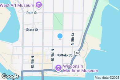 Map image of the property - 416 N 6th St